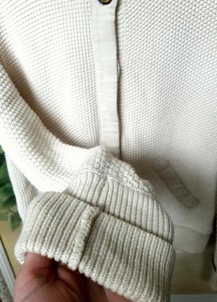 Кардиган джемпер свитер зимний беж пудровый gap6 фото
