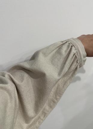 Zara летний пиджак кардиган натуральная кофта9 фото