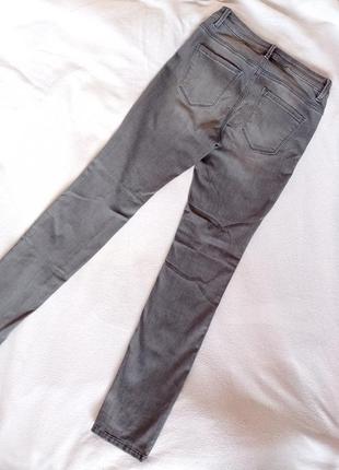 Стильные серые слим джинсы tom tailor5 фото