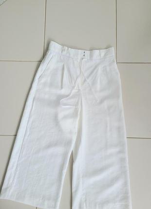 Летние брюки с завышенной талией