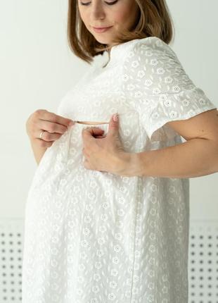 Летнее платье для беременных3 фото