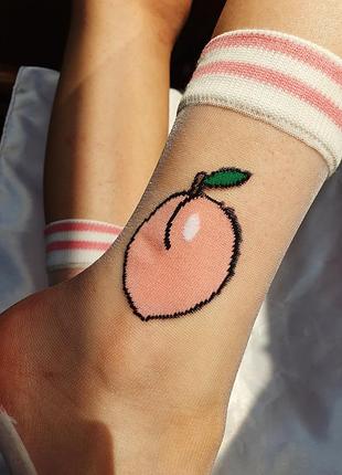 Прозрачные носки