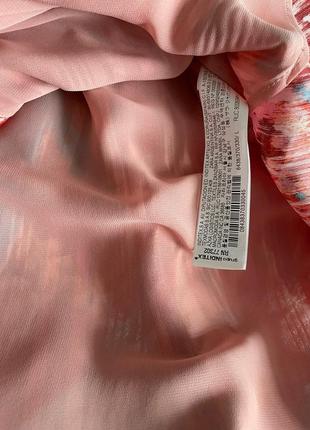 Розкішне нове плаття zara яскраве червоне з люрексом міді5 фото
