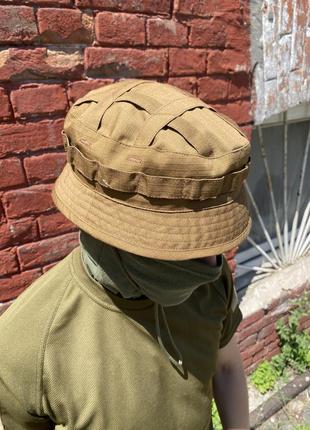 Панама тактическая военная с короткими полями