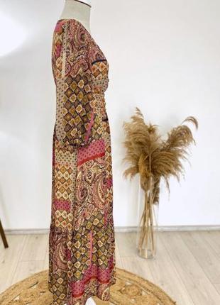 Новое платье zara, стиль бохо. кантри, богемное воздушное, стильное6 фото