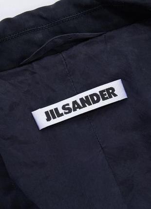 Jil sander, жакет темно-синий, коттоновый, женский 346 фото