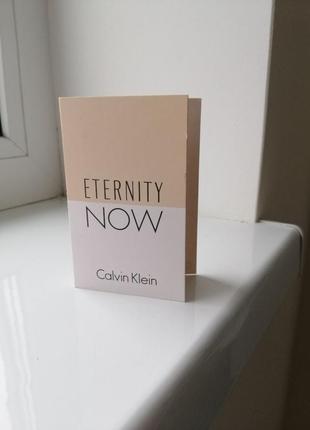 Eternity now for women calvin klein пробник