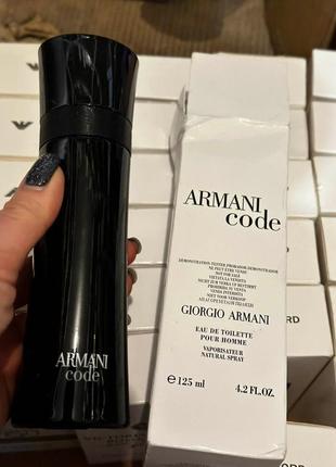 Giorgio armani code туалетная вода 125 мл1 фото