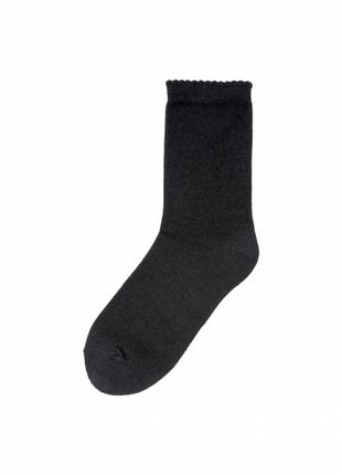 Шкарпетки бавовняні для дівчинки pepperts 357451 розмір взуття 31-34 (8-11 years) чорний 69057