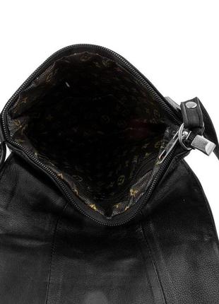 Женская кожаная сумка минилистоноша черная tunona sk2471-28 фото