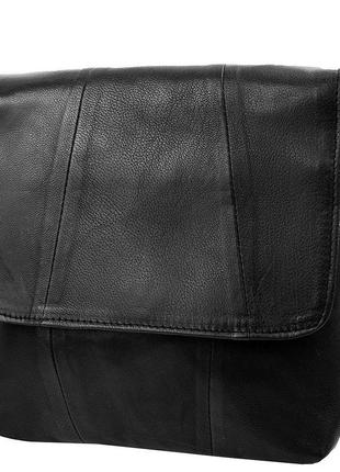 Женская кожаная сумка минилистоноша черная tunona sk2471-22 фото