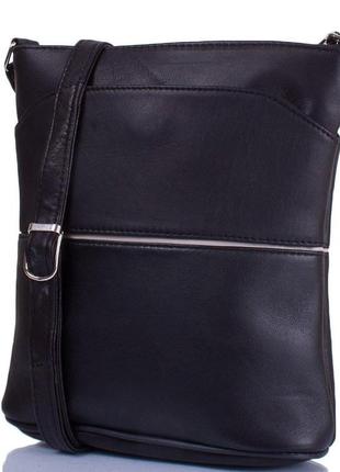 Женская кожаная сумка-планшет черная tunona sk2406-22 фото