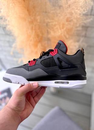 Nike air jordan 4 retro infrared2 фото