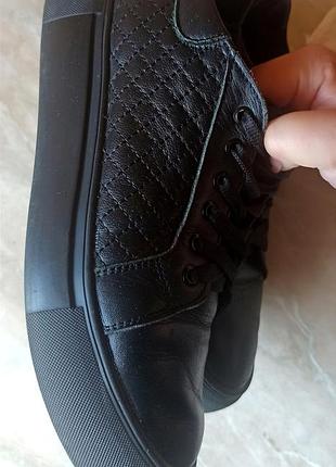 Кеды кожаные