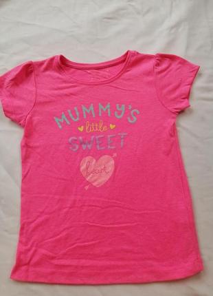 Яркая футболка для девочки