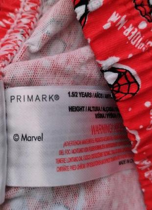 Бавовна труси плавки брифи primark новорічний принт spider man2 фото