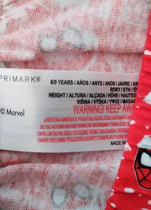 Бавовна труси плавки брифи primark новорічний принт spider man4 фото