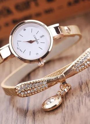 Женские часы carude, жіночий наручний годинник-браслет