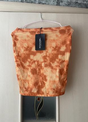 Юбка мини тай-дай prettylittlething plt