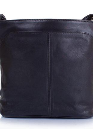 Женская кожаная сумка-планшет черная tunona sk2418-23 фото