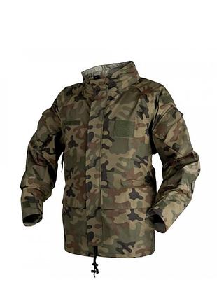 Куртка дождевик helikon-tex gen 2 ecwcs parka gen ii - h2o proof - pl woodland дубок 2xl
