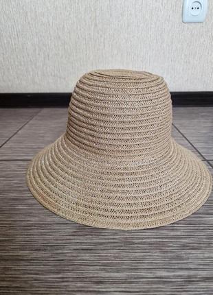 Гарний легкий капелюх, шляпа, панама на літо2 фото