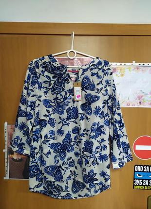 Легка бавовняна блуза cecil, m1 фото