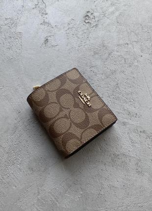 Гаманець coach snap wallet оригінал кошелек