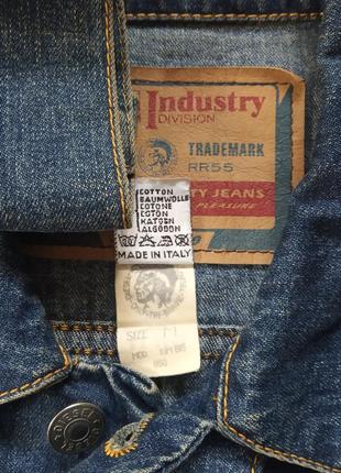 Пиджак жакет куртка джинсовая diesel industray (m)6 фото