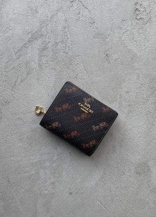 Кошелек coach snap wallet оригинал кошелек