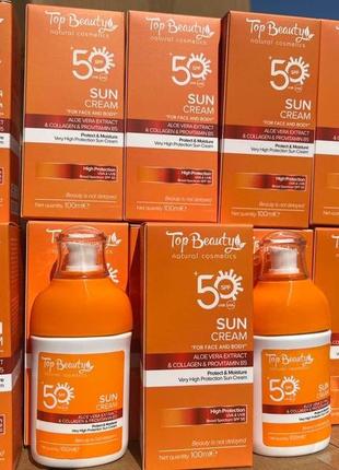 Крем сонцезахисний для тіла та обличчя spf 501 фото