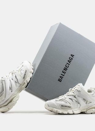 Женские кроссовки   balenciaga track white premium