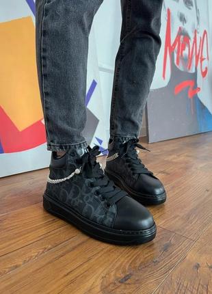 Женские кроссовки   dior black