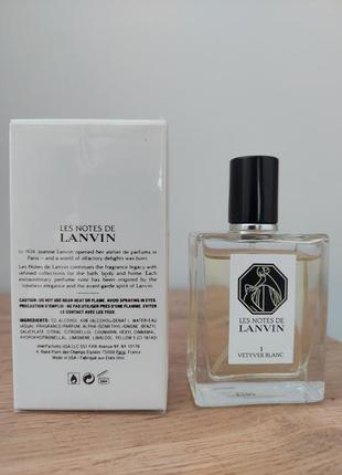 Туалетна вода lanvin vetiver blanc 50 ml3 фото