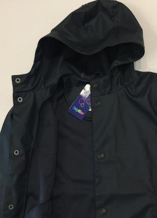 Плащ дождевик куртка 98\104 110\116 lupilu дощовик прогумований непромокаемый прорезиненный3 фото