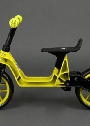 Дитячий велобіг байк толокар каталка велобайк жовтий 503 orion