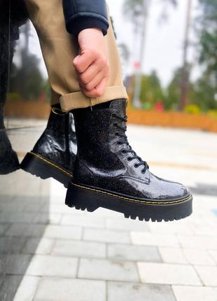 Женские ботинки dr. martens jadon galaxy доктор мартинс