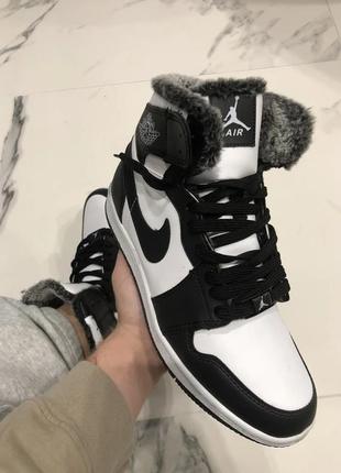 Кроссовки мужские nike air jordan 1 retro найк аир джордан1 фото