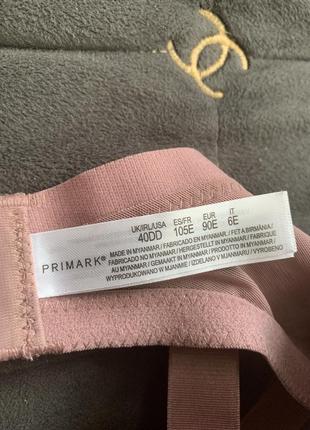 Бюстгальтер на кісточках primark 40 dd 105e/ 90e3 фото