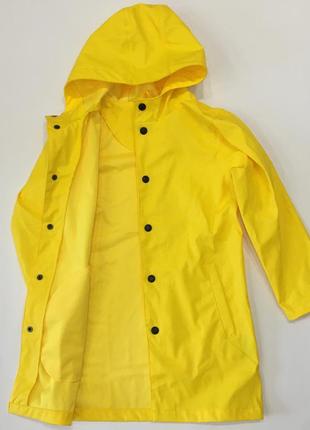 Плащ дождевик куртка 98\104 110\116 lupilu дощовик прогумований непромокаемый прорезиненный6 фото