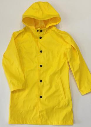 Плащ дождевик куртка 98\104 110\116 lupilu дощовик прогумований непромокаемый прорезиненный7 фото
