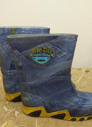Гумові чоботи 32-33р розмір