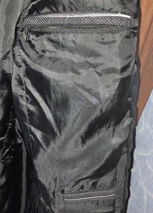Пальто темно серое jean carriere 46 р.6 фото