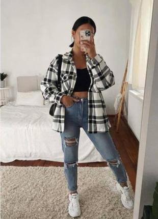 Сорочка вітрівка рубашка піджак  oversize