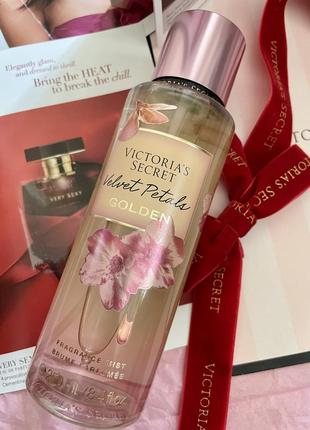 Victoria's secret velvet petals golden fragrance mist2 фото