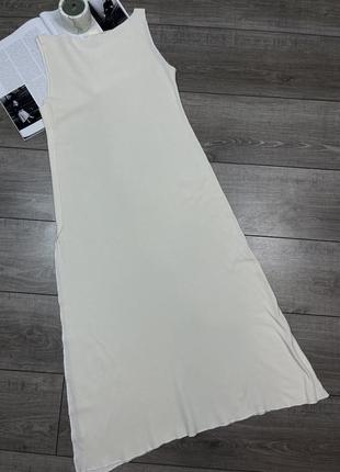 Вінтажна міді сукня з розрізом sarah pacini5 фото