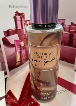 Victoria's secret love spell golden fragrance mist1 фото