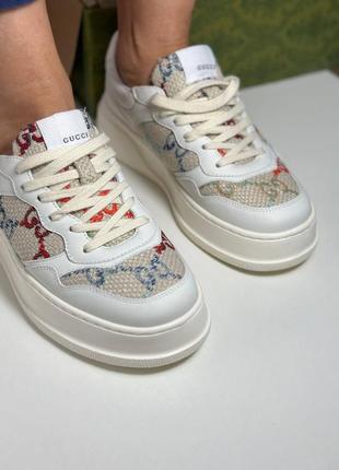 Кеды кроссовки женские брендовые в стиле гуси gucci5 фото