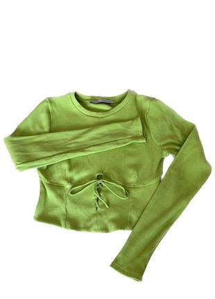 Топ з довгим рукавом