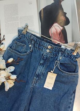 Широкие длинные джинсы от mango, 34, 36р, испания, оригинал8 фото
